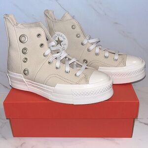 NEW Converse chuck 70 plus hi miso glaze gold shoes sz 6 womens